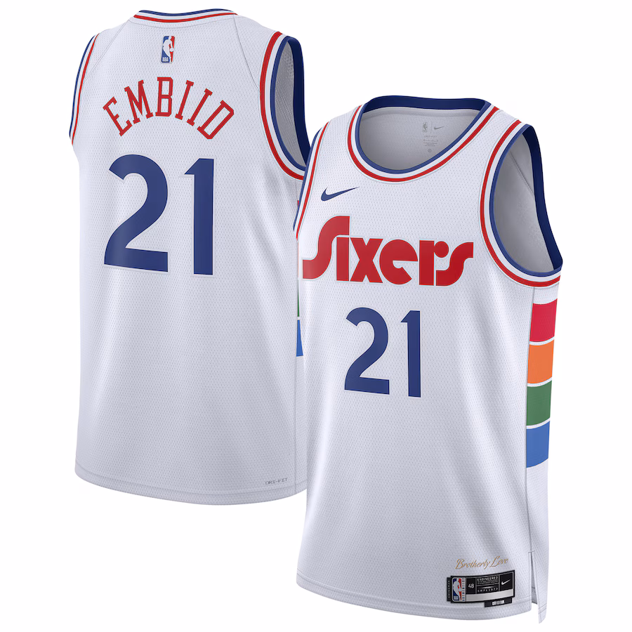 Joel Embiid 76ers City Edition Trikot 2024-25 - Unisex