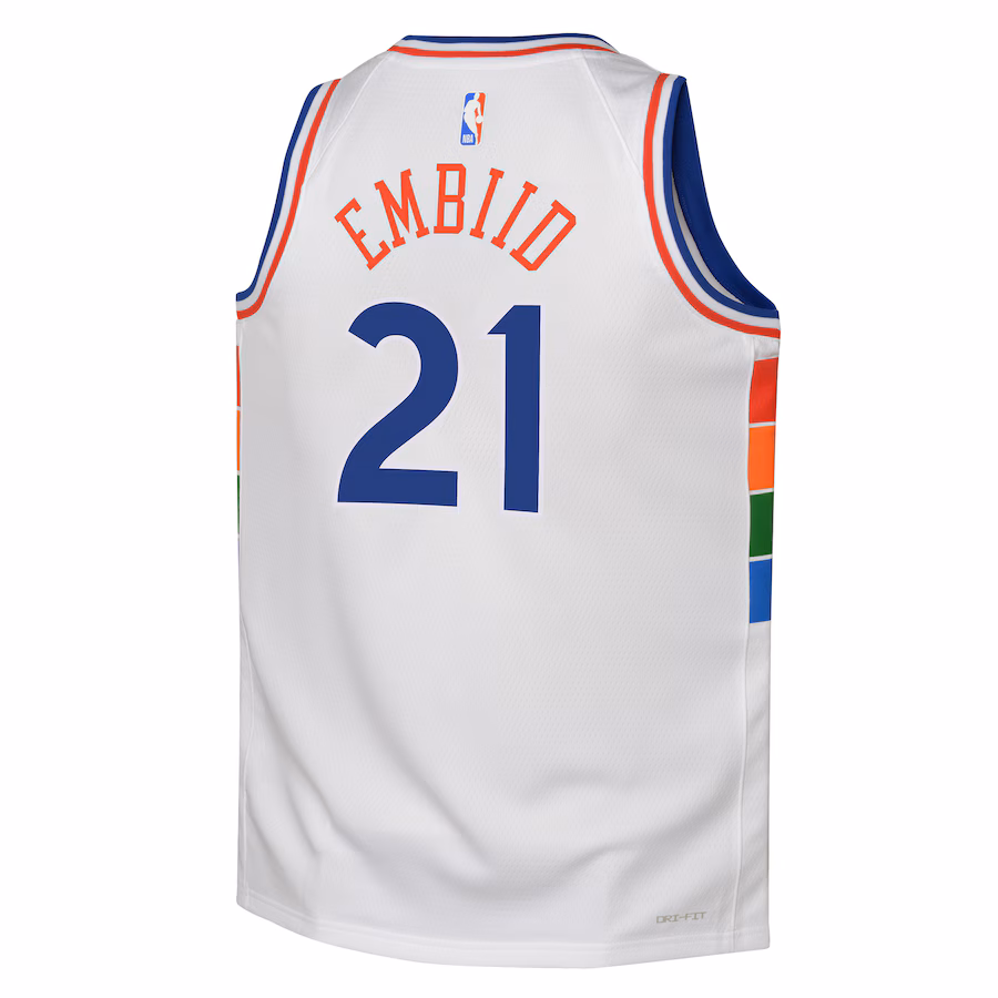 Joel Embiid Philadelphia 76ers 2024-25 City Edition Swingman Jersey