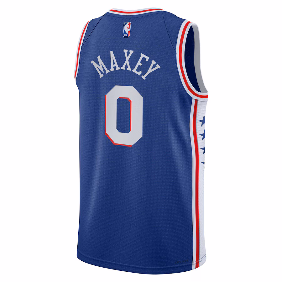 Tyrese Maxey Philadelphia 76ers Youth Swingman Jersey - Icon Edition - Royal Blue