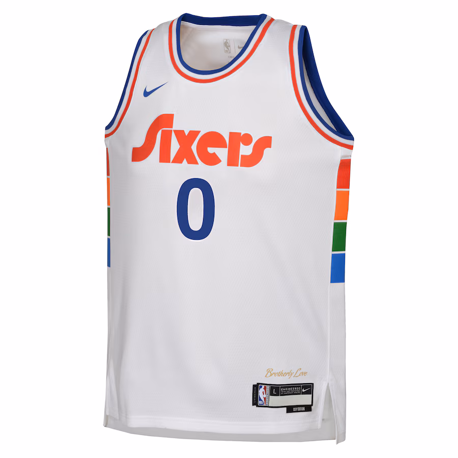 Tyrese Maxey Philadelphia 76ers 2024-25 City Edition Swingman Jersey