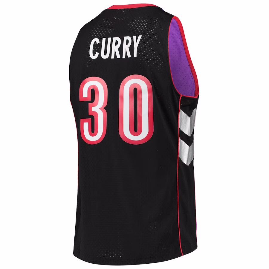 Camiseta Dell Curry Toronto Raptors 2001/02 Mitchell & Ness Hardwood Classics Swingman