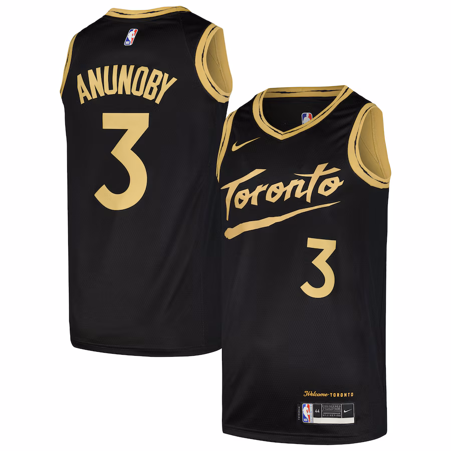 Camiseta OG Anunoby Toronto Raptors City Edition Swingman