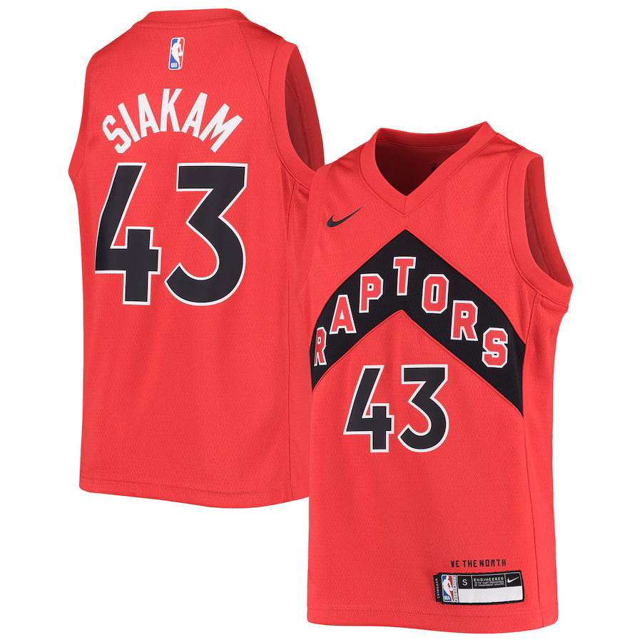 Camiseta Pascal Siakam Toronto Raptors Nike Swingman