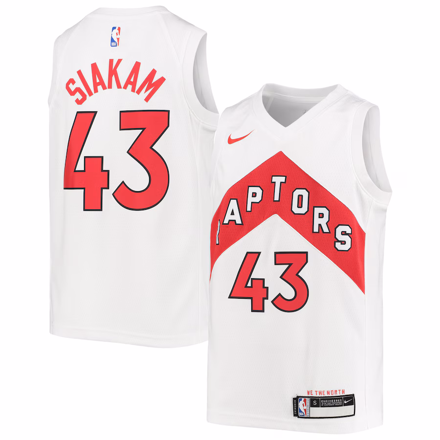 Camiseta Pascal Siakam Toronto Raptors Association Edition Swingman