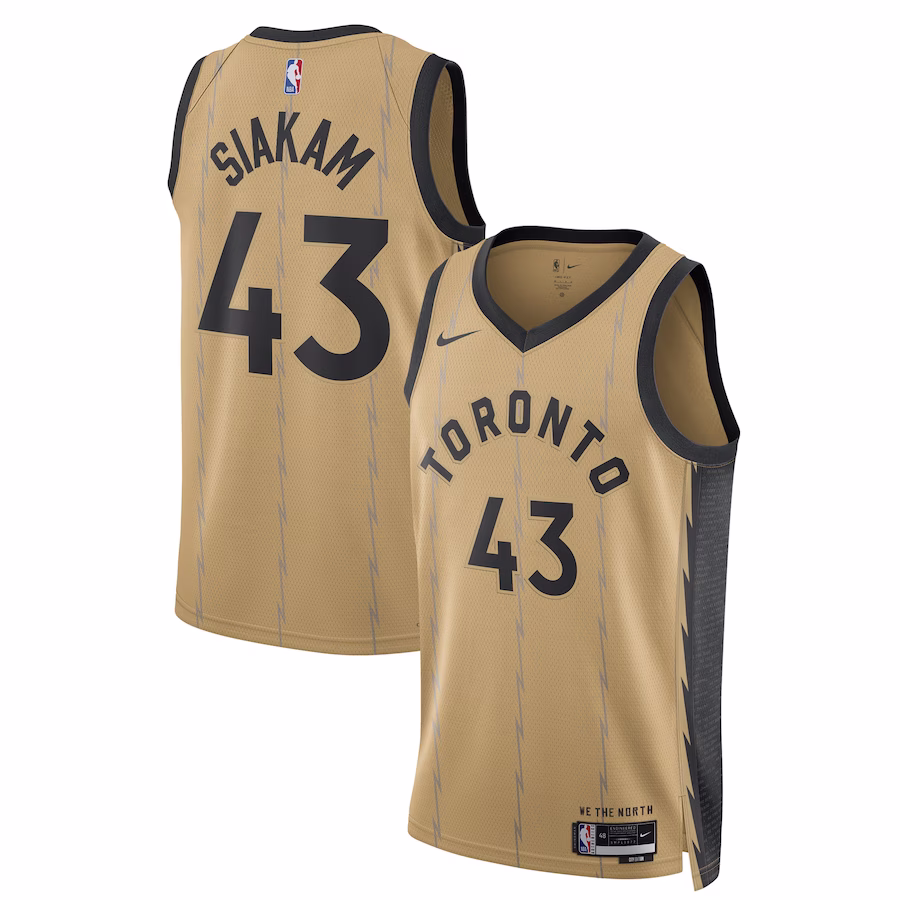 Pascal Siakam Toronto Raptors 2023/24 City Edition Swingman Jersey