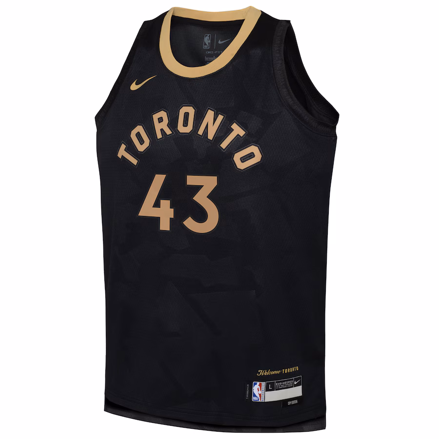 Pascal Siakam Toronto Raptors 2022/23 City Edition Swingman Jersey