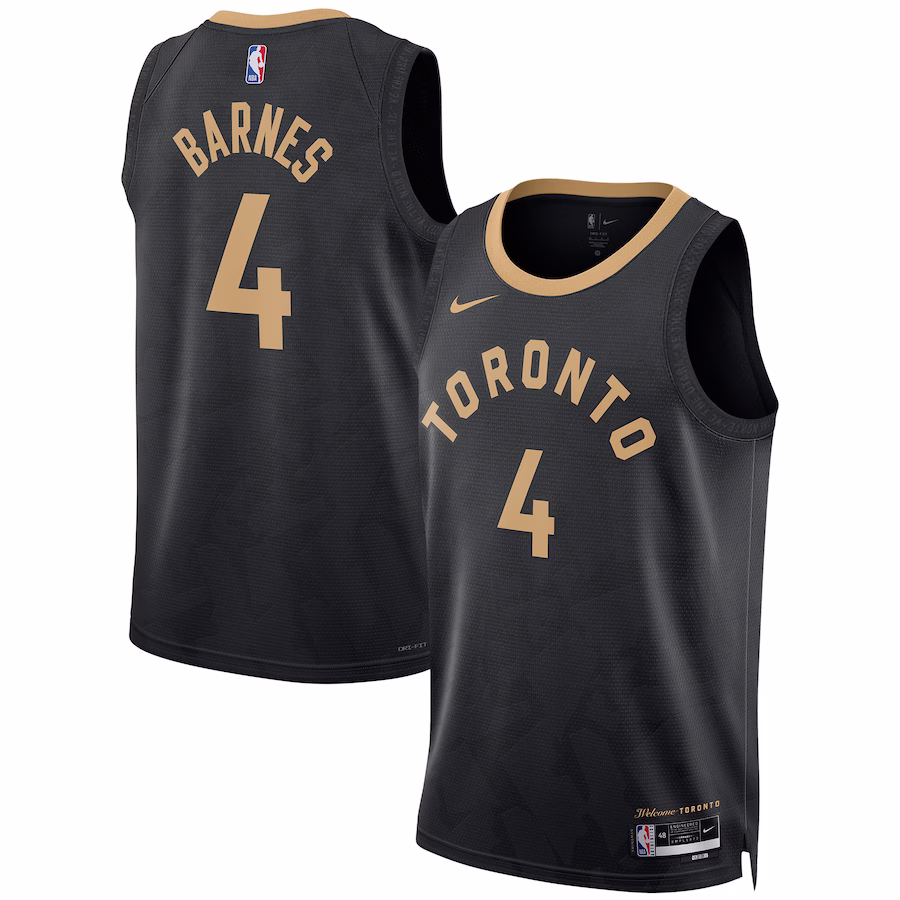 Scottie Barnes Toronto Raptors 2022/23 City Edition Swingman Jersey