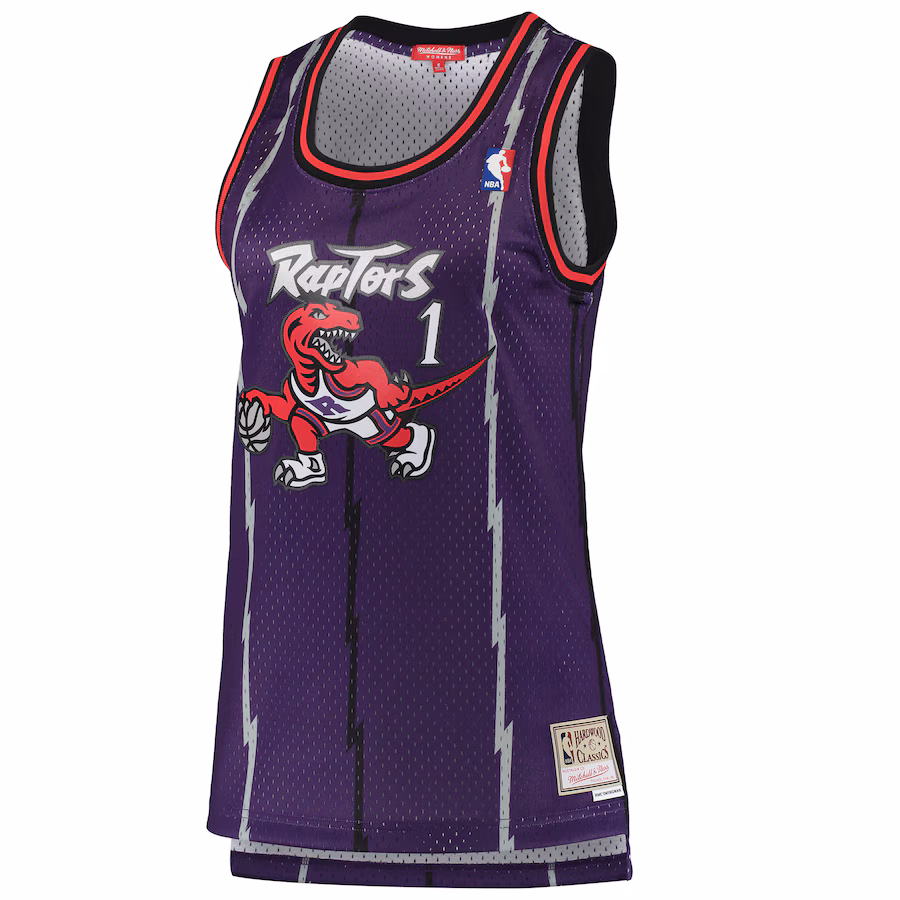 Women's Tracy McGrady Toronto Raptors Mitchell & Ness 1998/99 HWC Jersey