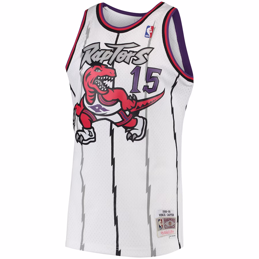 Maillot Vince Carter Toronto Raptors 1998/99 Mitchell & Ness Swingman HWC