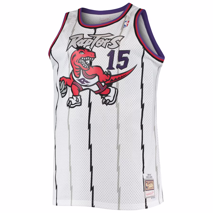 Vince Carter Toronto Raptors Mitchell & Ness Big & Tall 1998/99 HWC Swingman Jersey