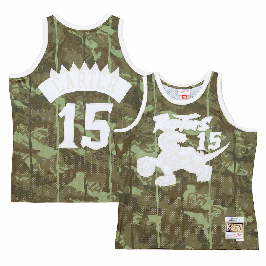 Vince Carter Toronto Raptors Mitchell & Ness 1998/99 Hardwood Classics Jersey