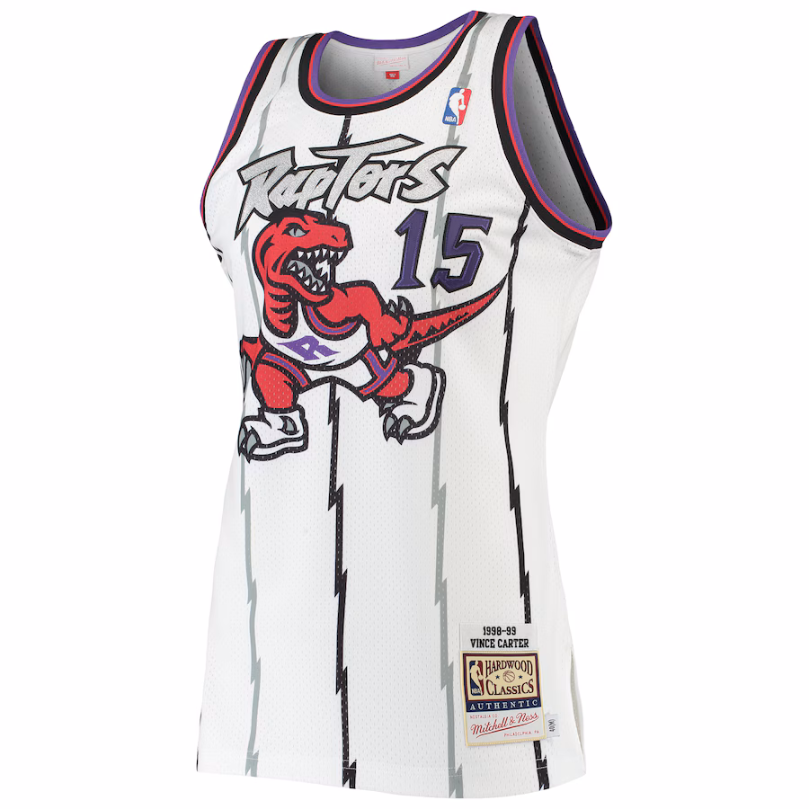 Maillot Vince Carter Toronto Raptors 1998/99 Mitchell & Ness Hardwood Classics