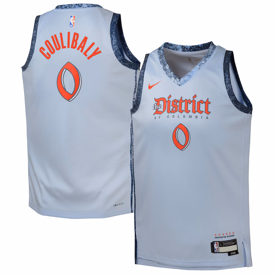 Bilal Coulibaly Washington Wizards 2024/25 City Edition Jersey