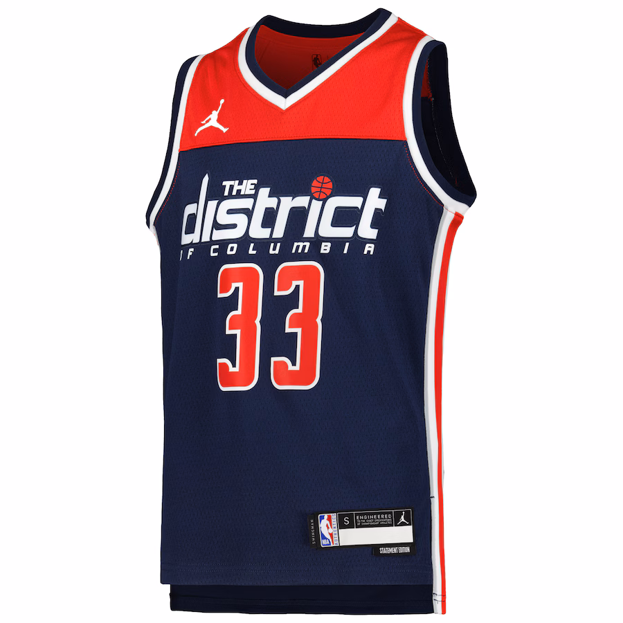 Kyle Kuzma Washington Wizards Jordan Brand Swingman Jersey