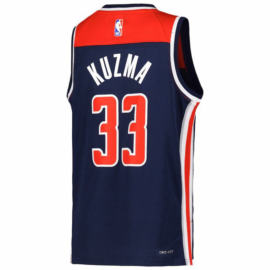 Kyle Kuzma Washington Wizards Jordan Brand Swingman Jersey