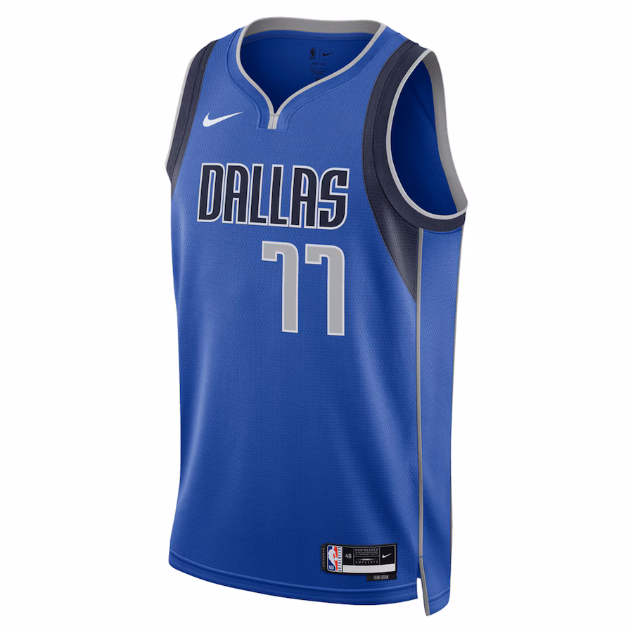 Luka Dončić, Dallas Mavericks, edizione Icon, Blu