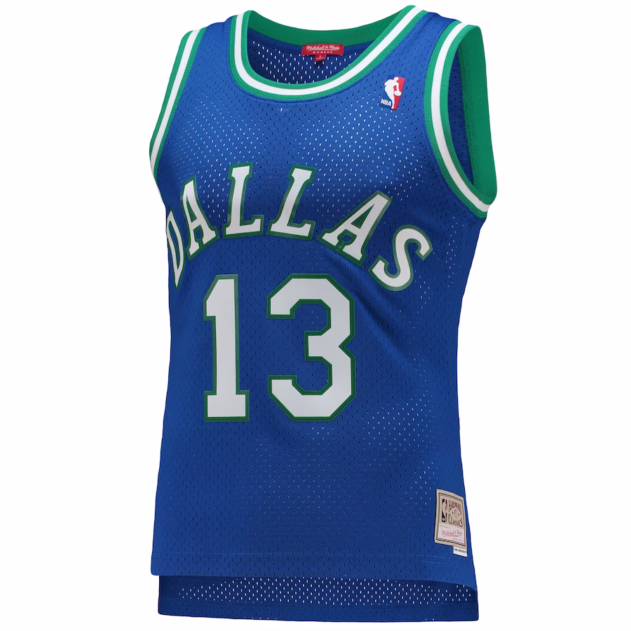 Women's Steve Nash, Dallas Mavericks, 1998/99 Classic Edition, Blue