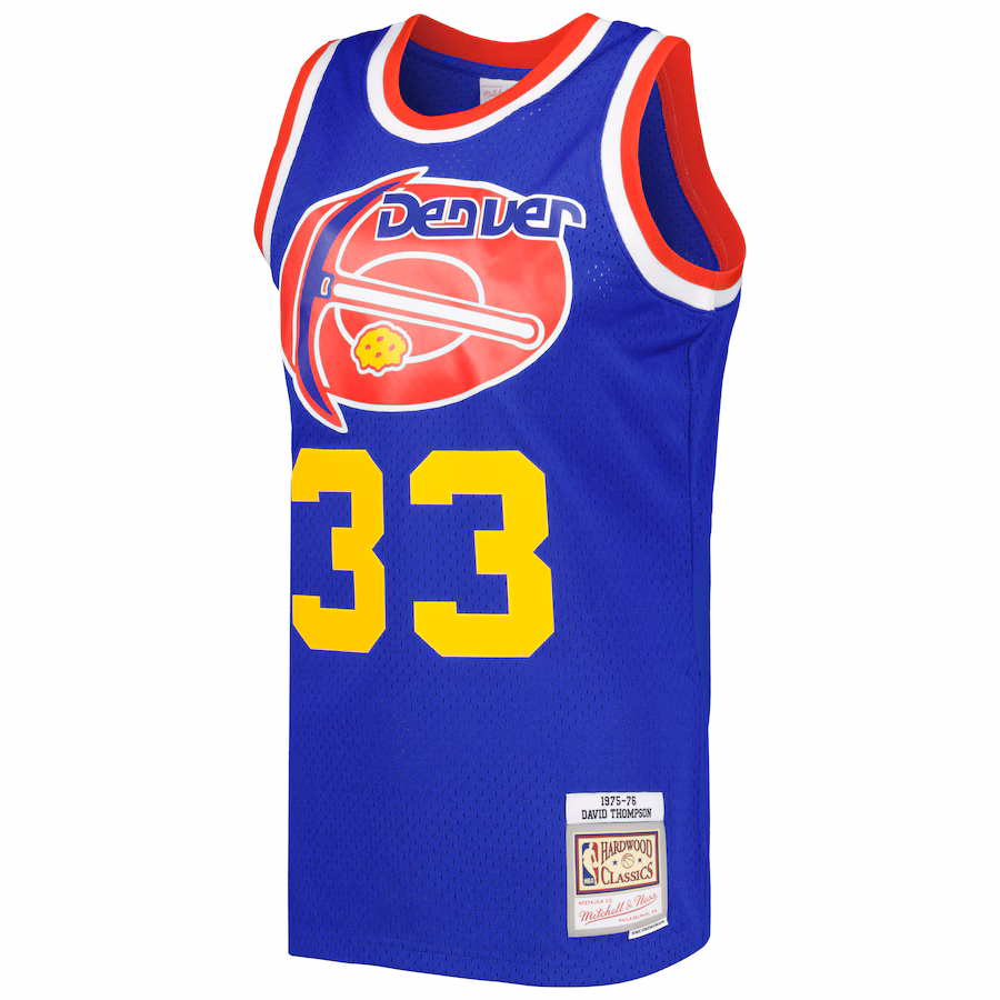 David Thompson Denver Nuggets Fan Edition, Blau