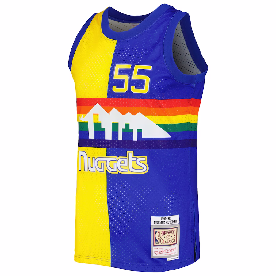Dikembe Mutombo Denver Nuggets 1991/92, Königsblau