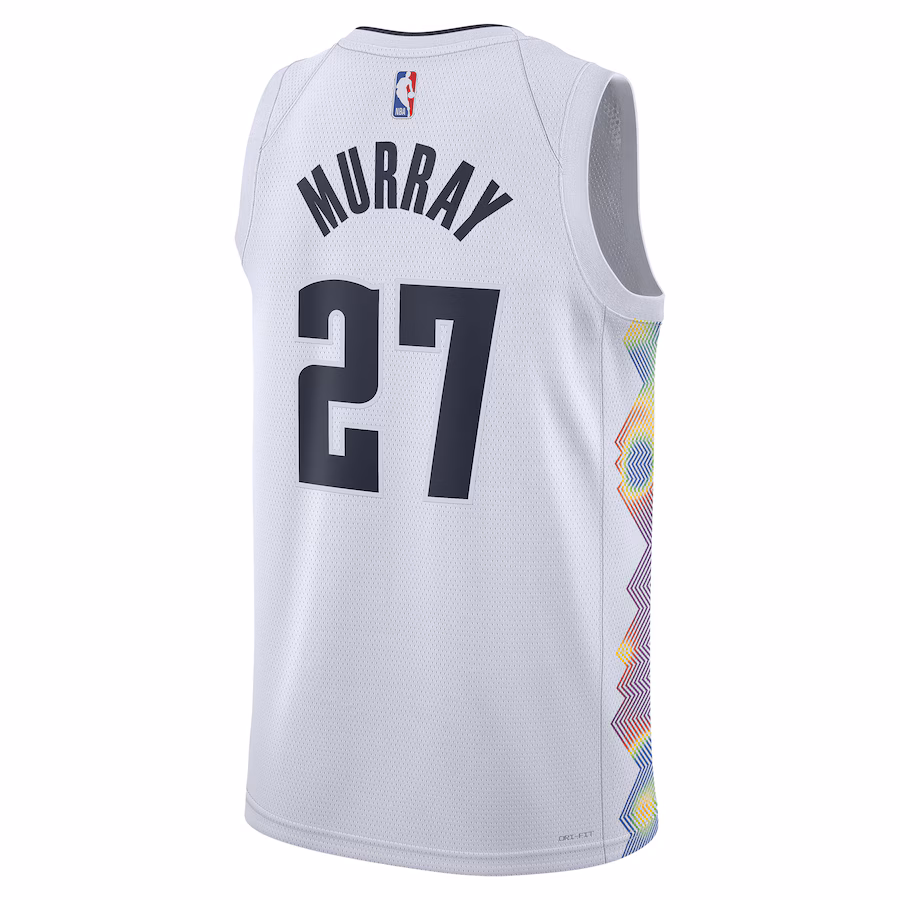 Jamal Murray, Denver Nuggets, 2024/25 City Edition, White