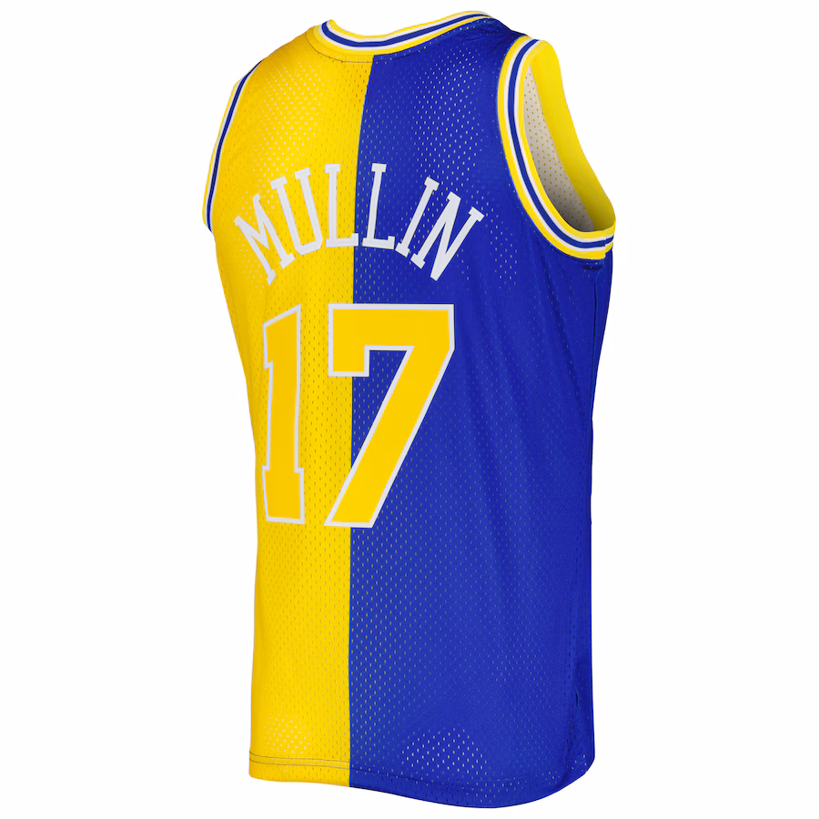 Chris Mullin, Golden State Warriors, 1993/94, Blu Regale/Oro