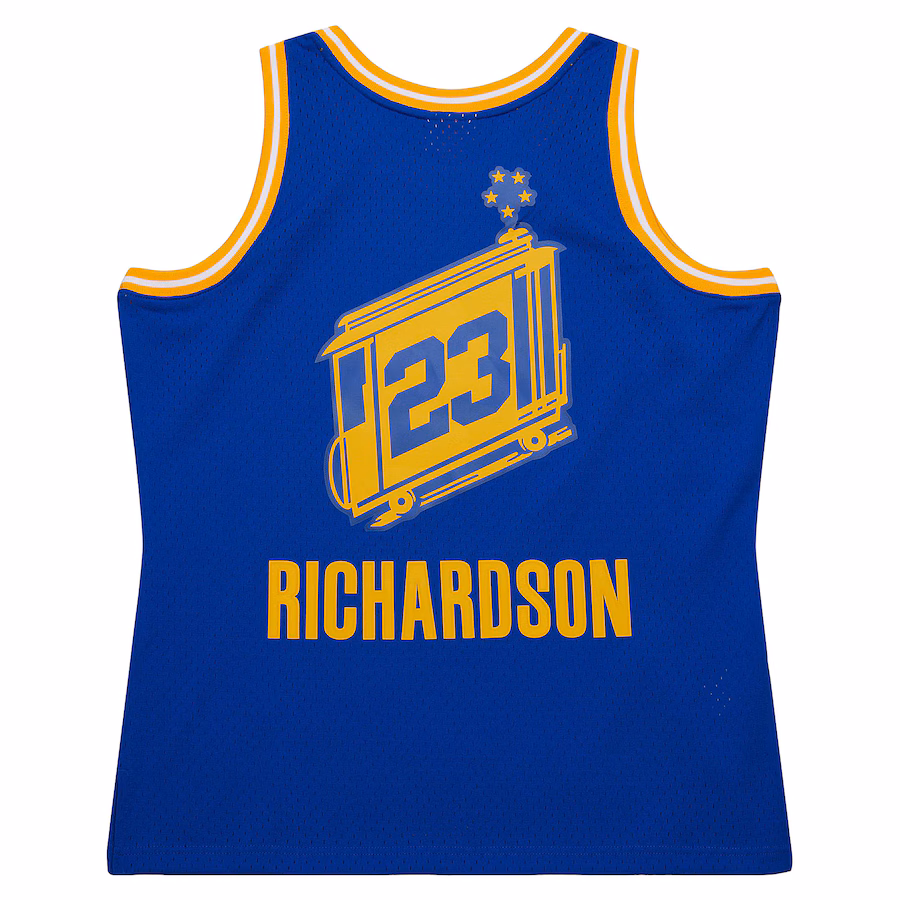 Jason Richardson Warriors Mitchell & Ness 2004/05 Hardwood Classics Jersey