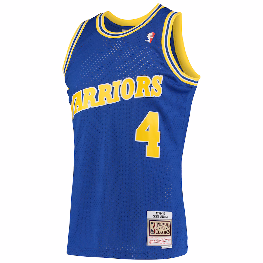Chris Webber Warriors Mitchell & Ness 1993/94 Hardwood Classics Jersey