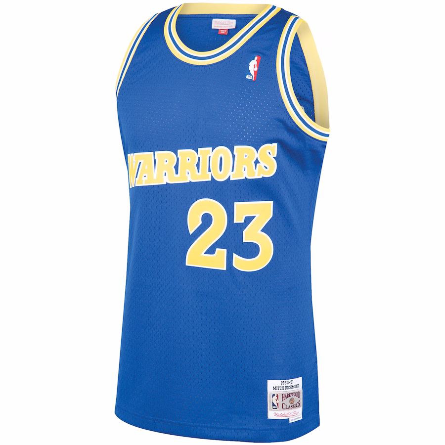 Mitch Richmond Warriors Mitchell & Ness 1990/91 Hardwood Classics Jersey