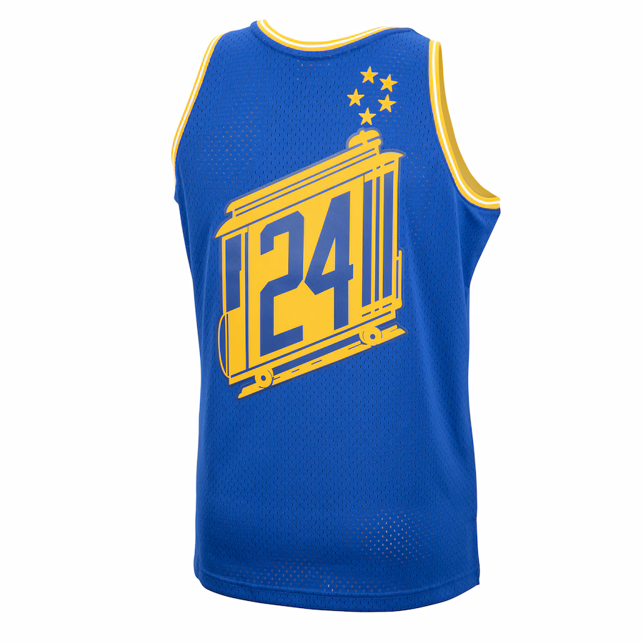 Rick Barry Warriors Mitchell & Ness 1966/67 Hardwood Classics Jersey