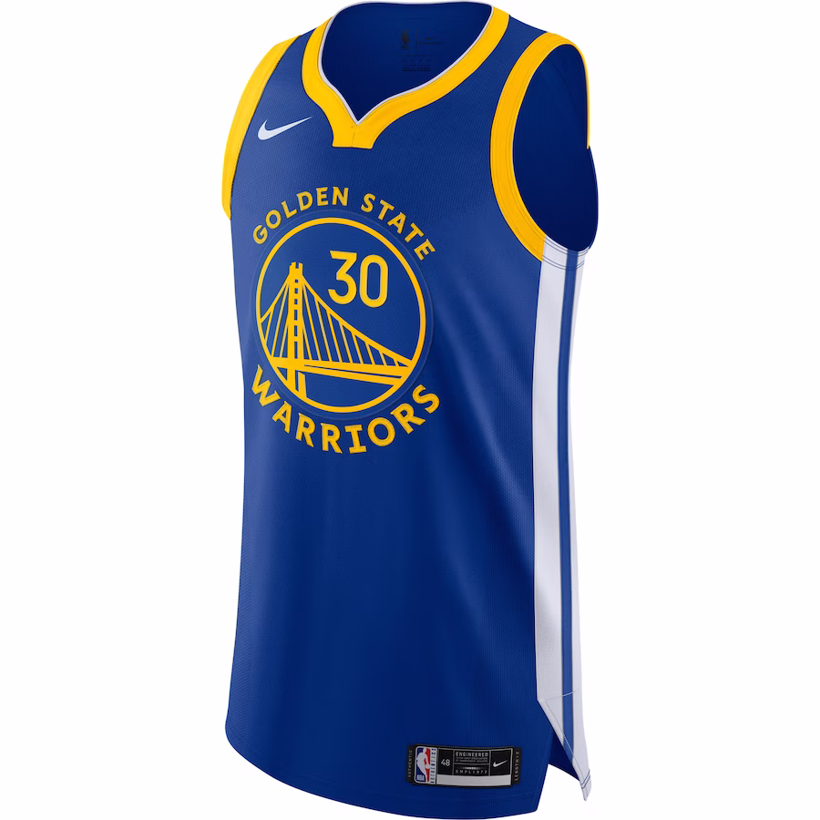 Stephen Curry, Golden State Warriors, Edizione Icon, Blu Regale