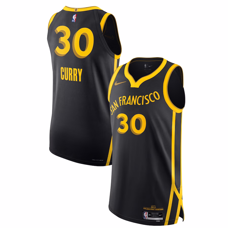 Stephen Curry, Golden State Warriors, Edizione City, Nero