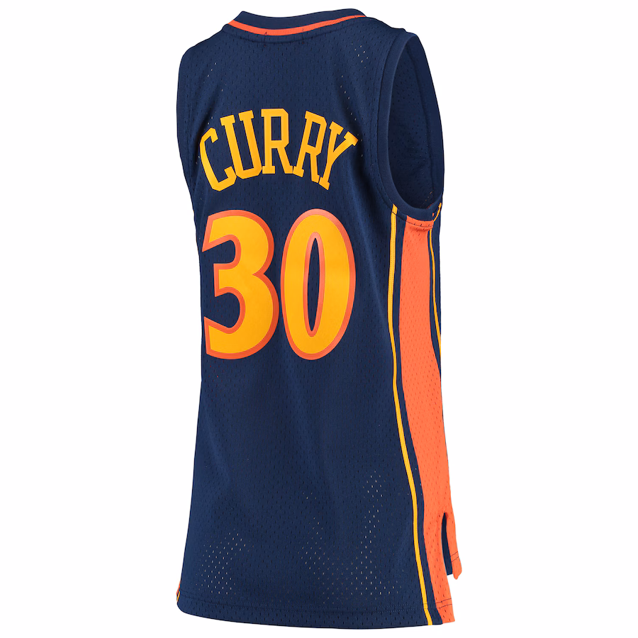 Canotta Basket Stephen Curry Warriors 2009-10 Donna Retro HWC