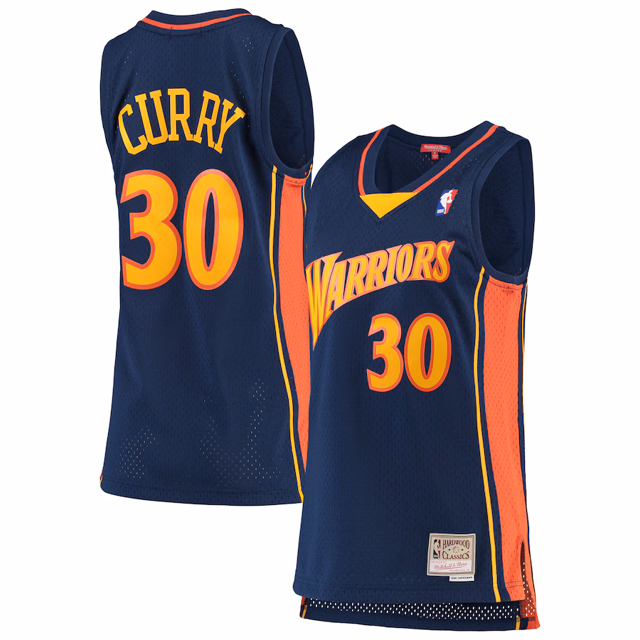 Canotta Basket Stephen Curry Warriors 2009-10 Donna Retro HWC
