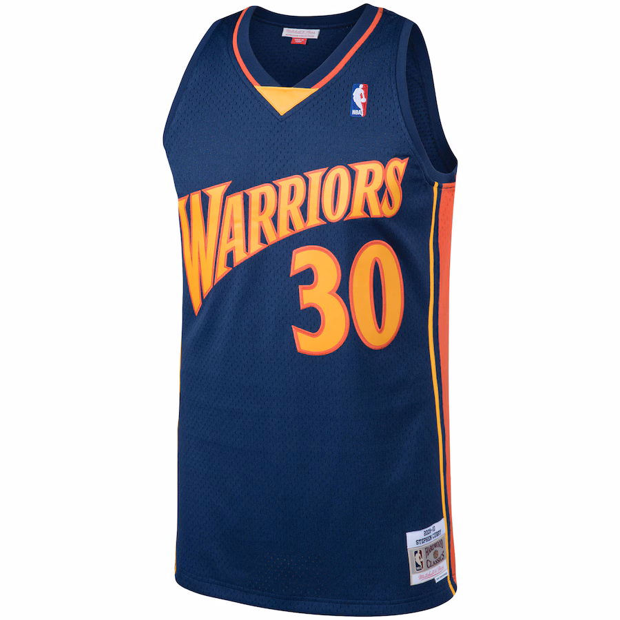 Stephen Curry, Golden State Warriors, 2009/10, Blu Marino