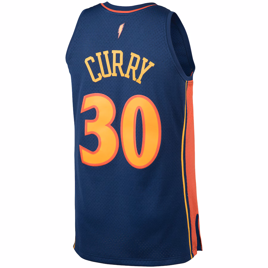 Stephen Curry, Golden State Warriors, 2009/10, Blu Marino