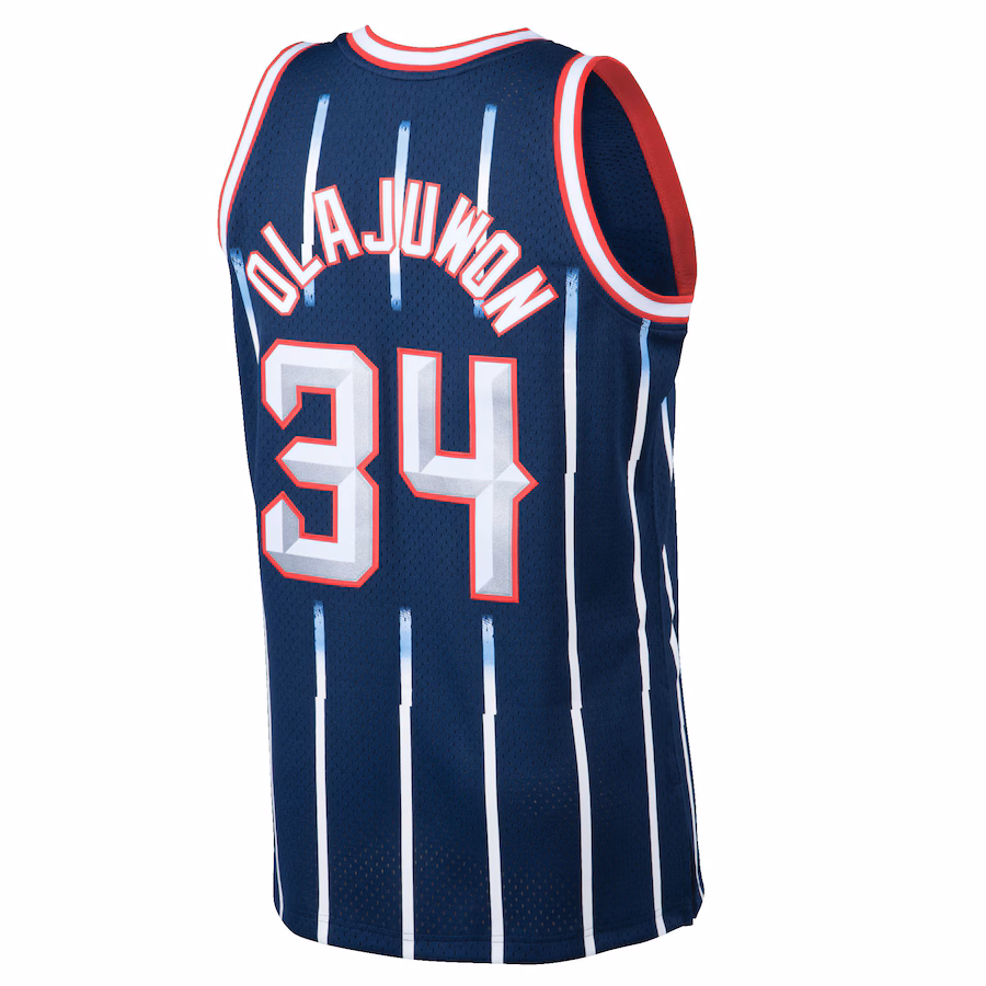 Hakeem Olajuwon, Houston Rockets, 1996/97, Blu marinaio