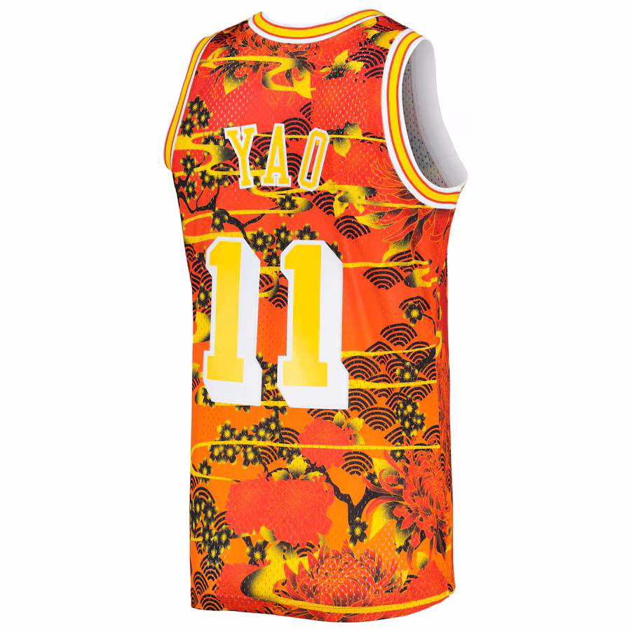 Canotta Yao Ming Houston Rockets 2004/05 Capodanno Lunare Retro