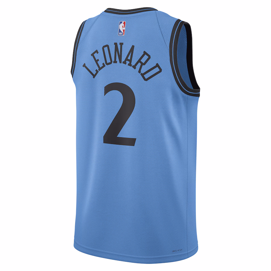 Kawhi Leonard, Los Angeles Clippers 2024/25 City Edition, Light Blue