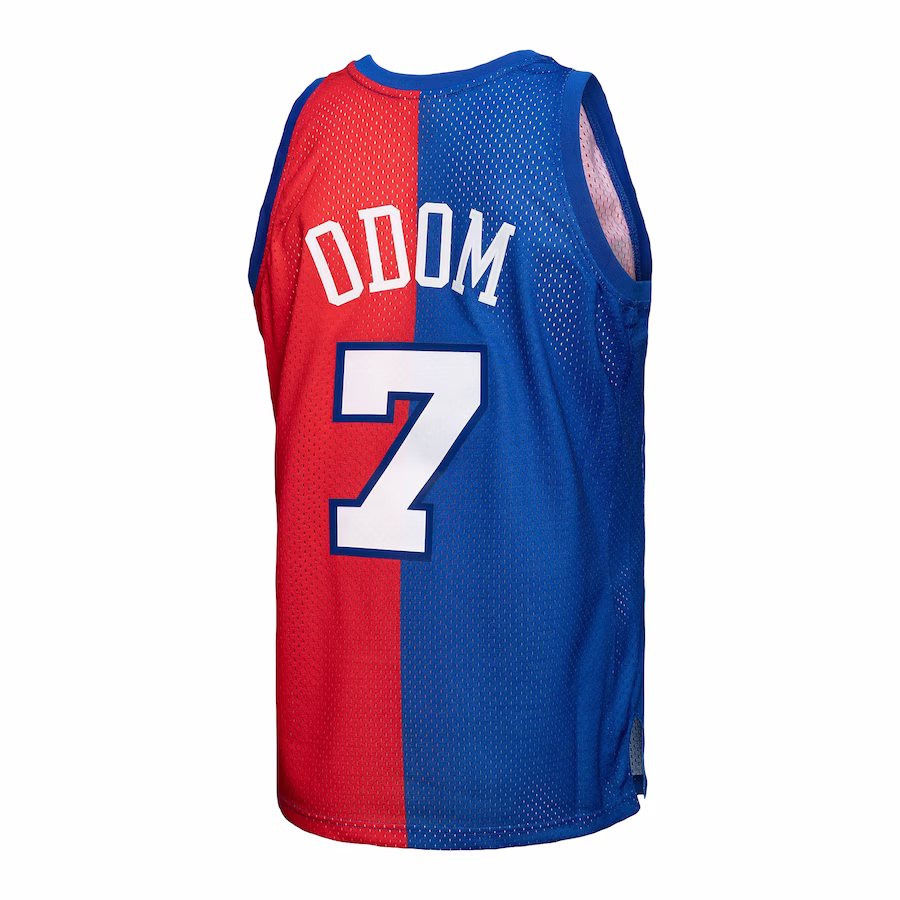 Lamar Odom, Los Angeles Clippers, 2000/01, Blue/Red