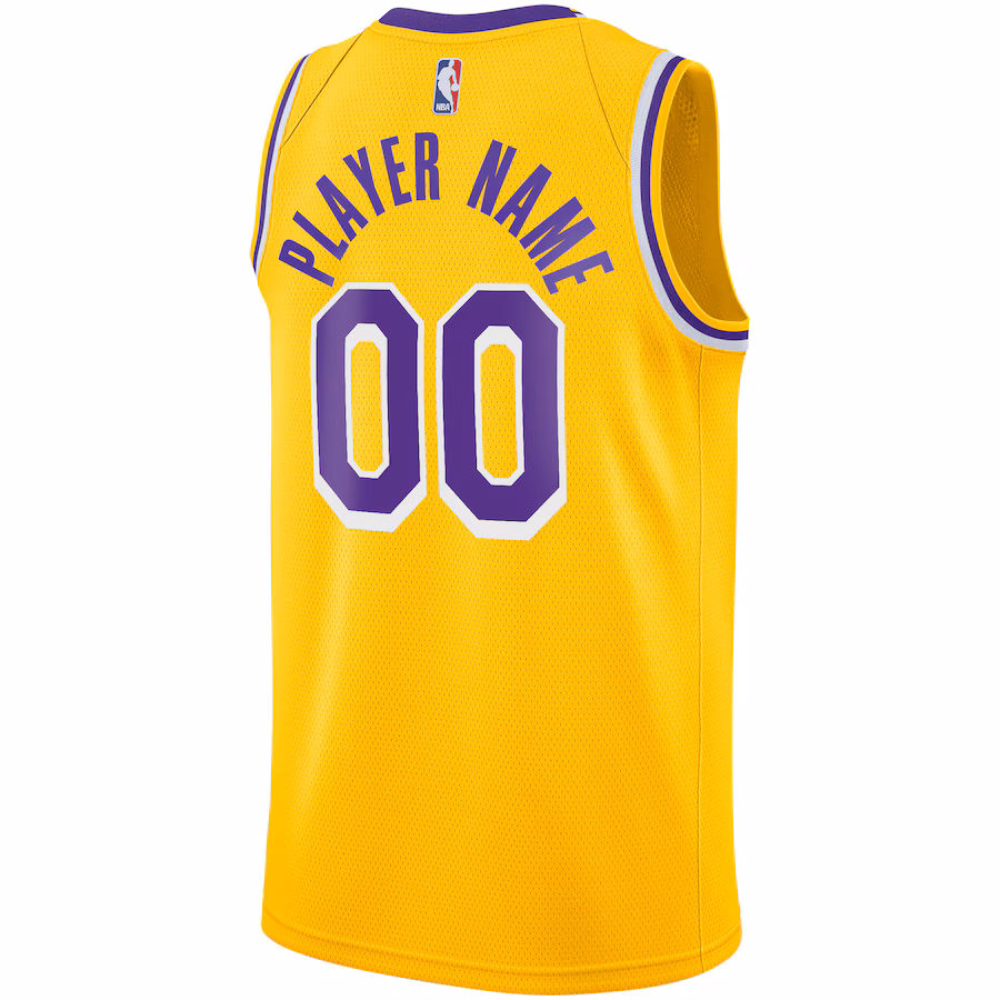 Los Angeles Lakers, Maglia personalizzata 2020/21, Oro