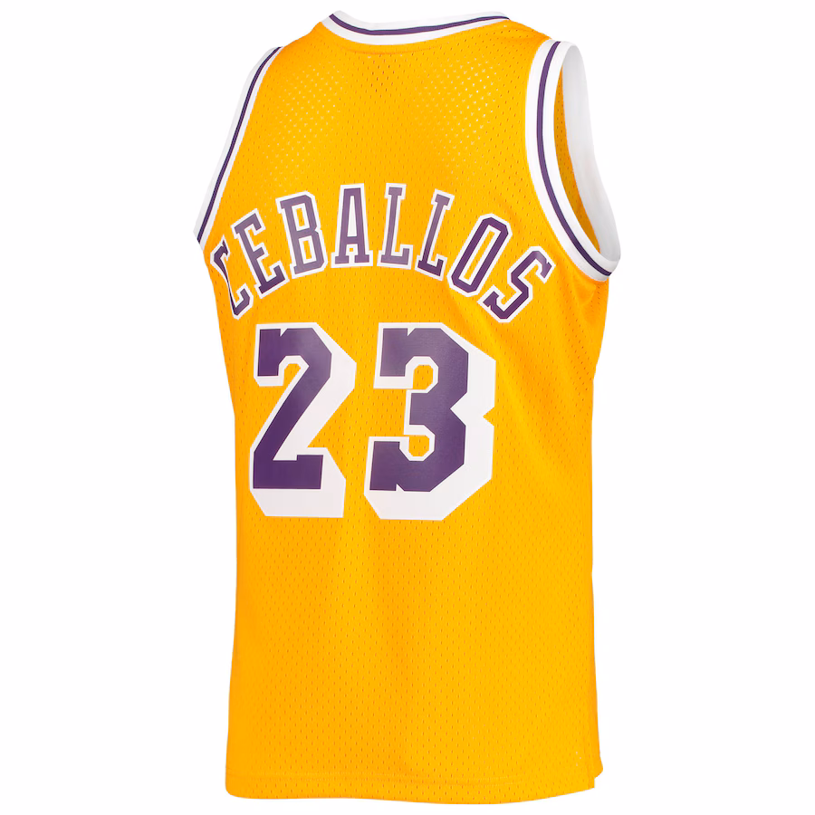 Cedric Ceballos, Los Angeles Lakers, Édition Classique 1994/95, Or