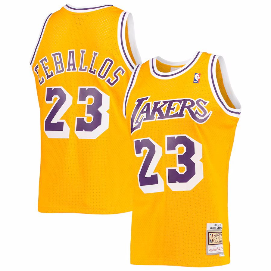 Cedric Ceballos, Los Angeles Lakers, Édition Classique 1994/95, Or