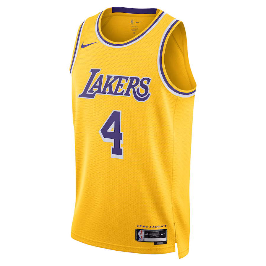 Dalton Knecht, Los Angeles Lakers, Neutral, Gold
