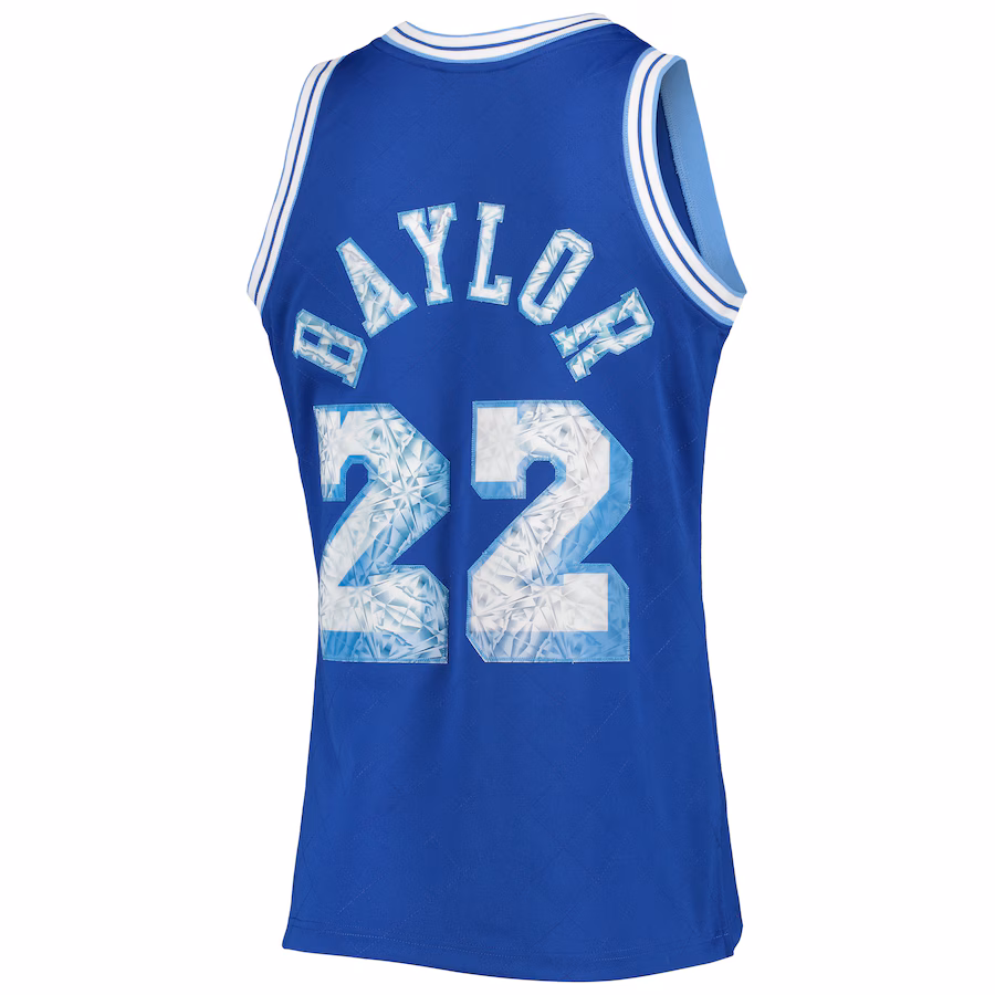 Maillot Elgin Baylor Lakers Mitchell & Ness 75e Anniversaire Diamond Edition 1996/97