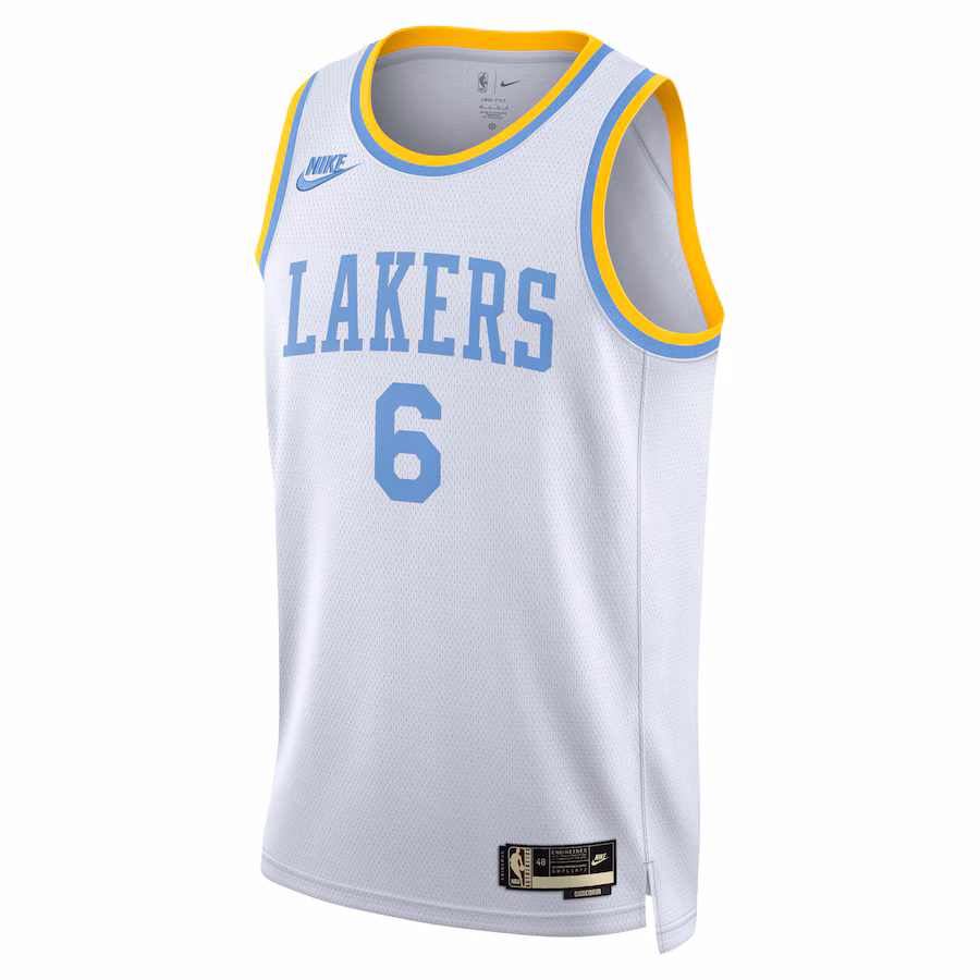 LeBron James, Los Angeles Lakers, Edizione Classica, Bianca