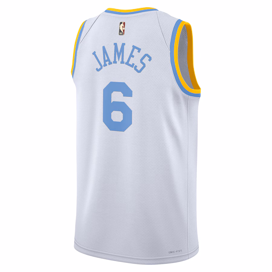 LeBron James, Los Angeles Lakers, Edizione Classica, Bianca