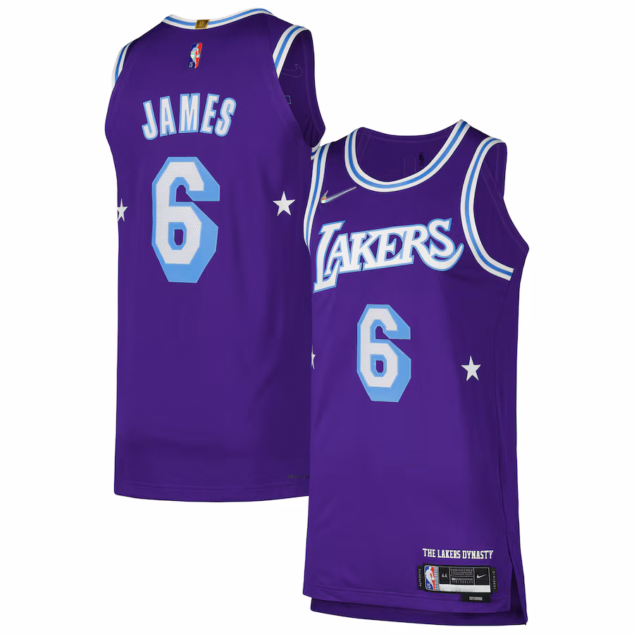 LeBron James, Los Angeles Lakers, Edizione Città, Viola