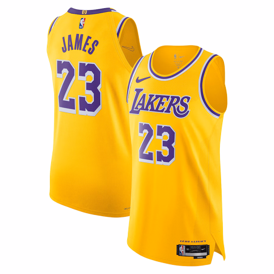 LeBron James, Los Angeles Lakers, Édition Icone, Or