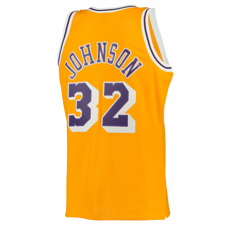 Magic Johnson, Los Angeles Lakers, 1984/85 Hardwood Classics, Or
