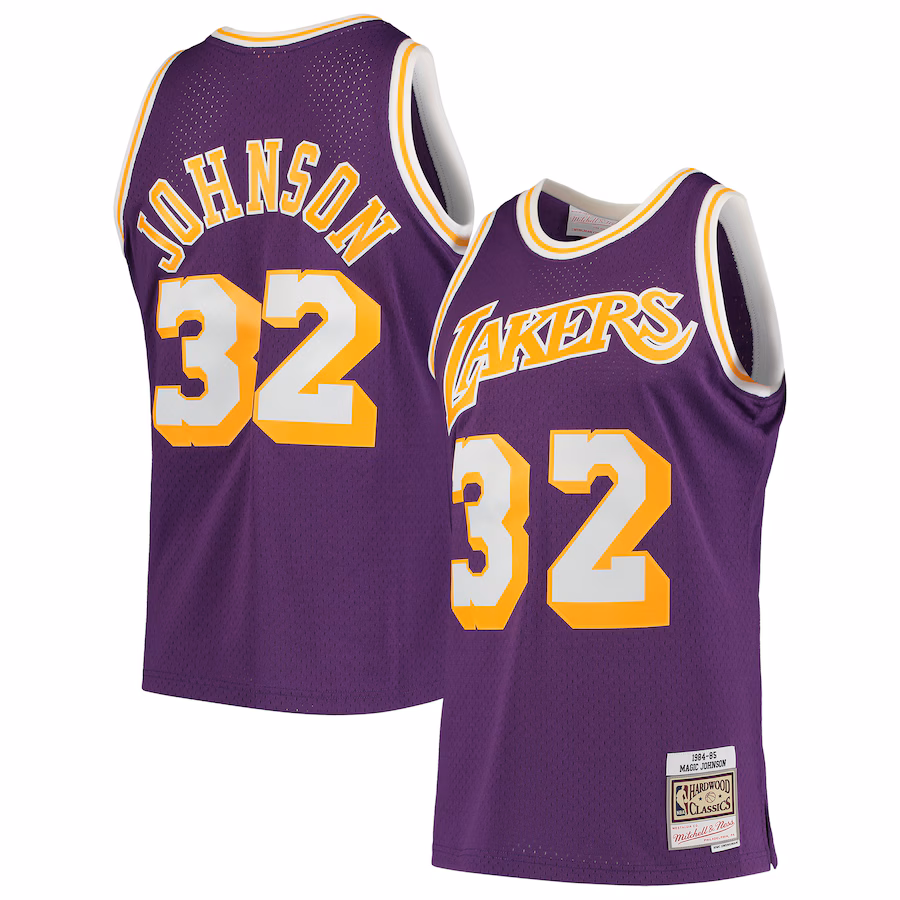 Magic Johnson, Los Angeles Lakers, Classiques 1984/85, Violet
